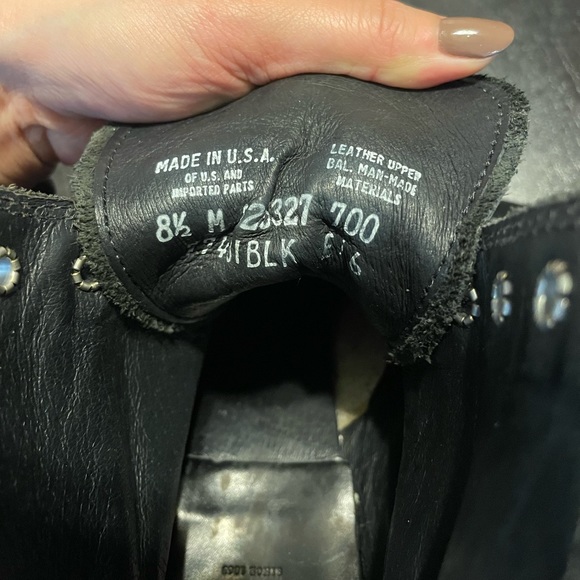 Sabrina black Frye boots size 8.5 - Picture 2 of 5
